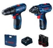 Combo Taladro Percutor GSB 120-LI + Atornillador Impacto GDR 120-LI