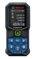Medidor Láser de Distancia GLM 50-27 CG
Linea verde