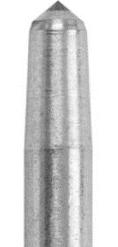 Punta diamantada para grabador de 1/10" - 2.4 mm