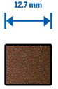 Banda de lija de 1/2" - 12.7 mm grano 240
6 unidades