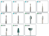 Kit de accesorios para Grabar, Tallar y Esmerilar
11 unidades