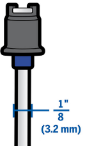 Mandril vastago adaptador para discos EZ-Lock
Espesor de 1/8" - 3.2 mm